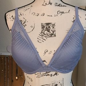 Third love everyday lace bra 32F light blue